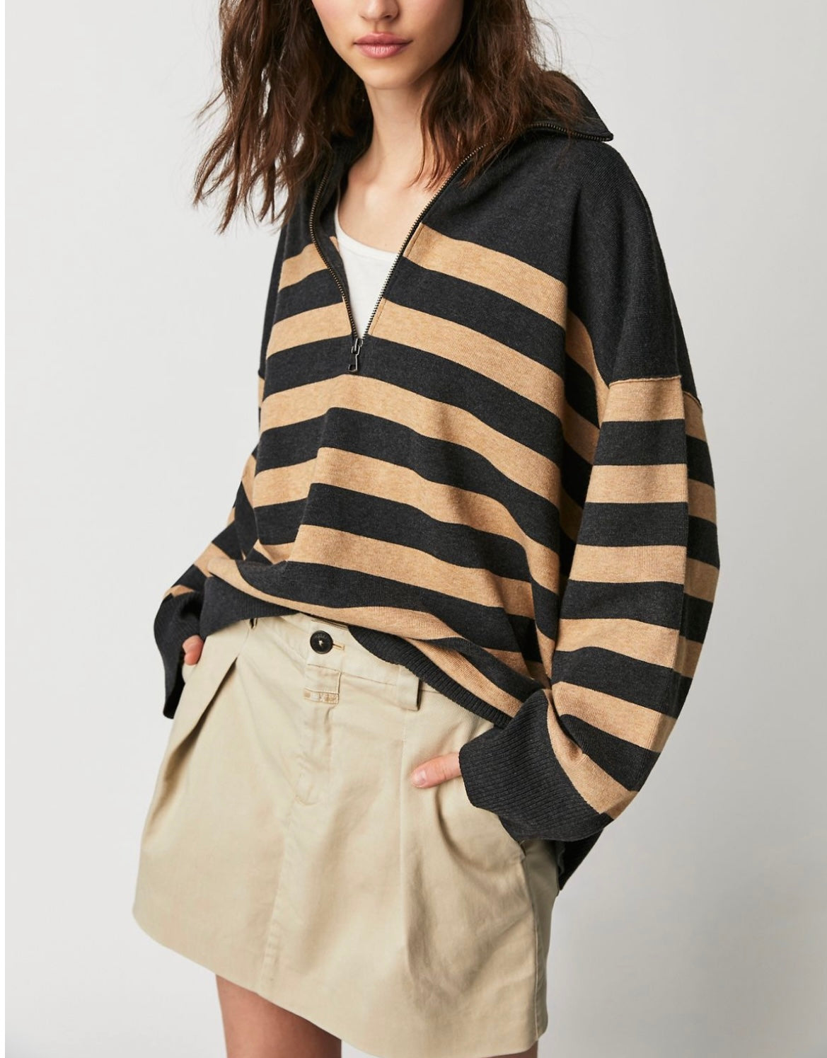 fp coastal stripe pullover