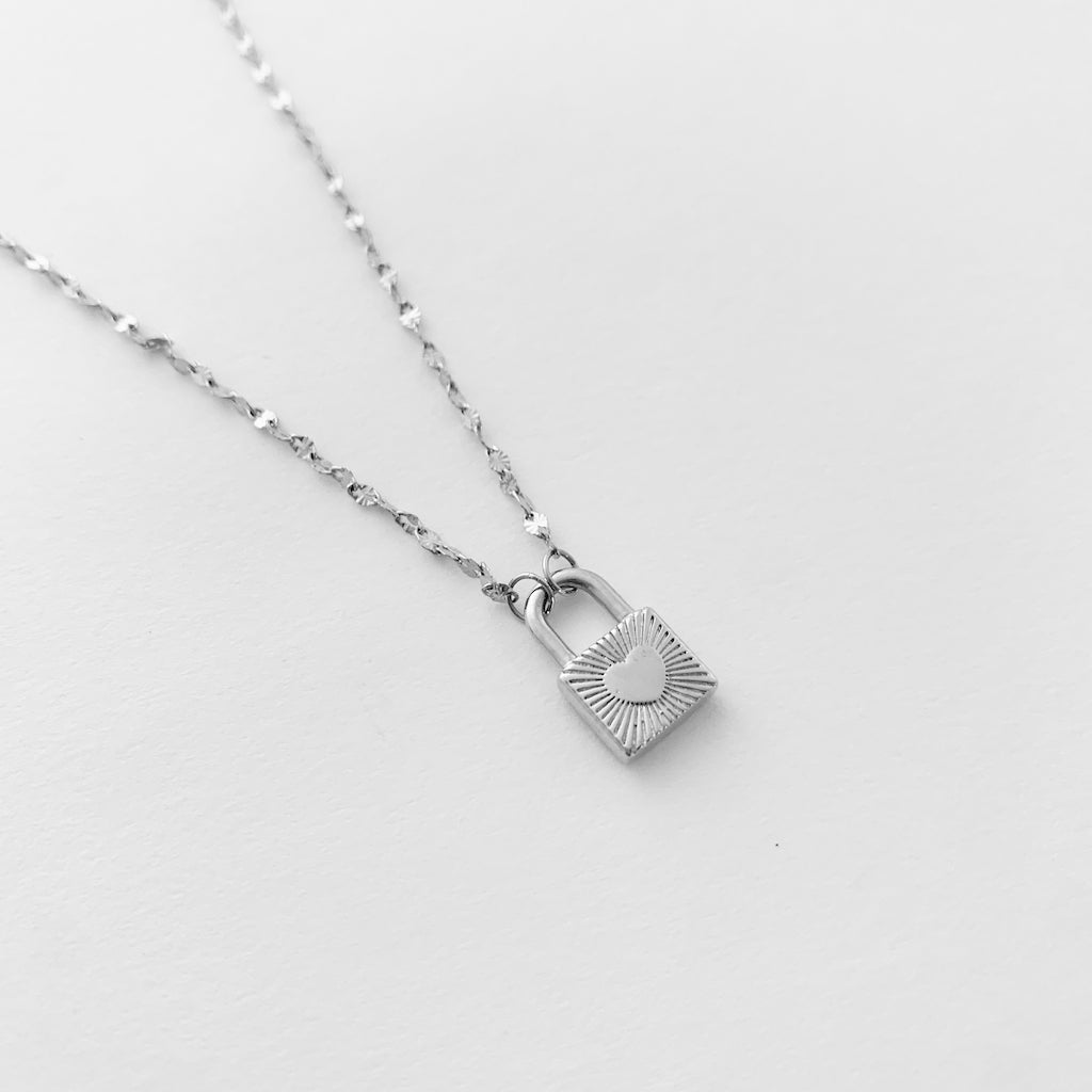 love locked necklace