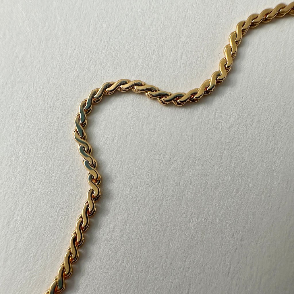 serpentine chain necklace