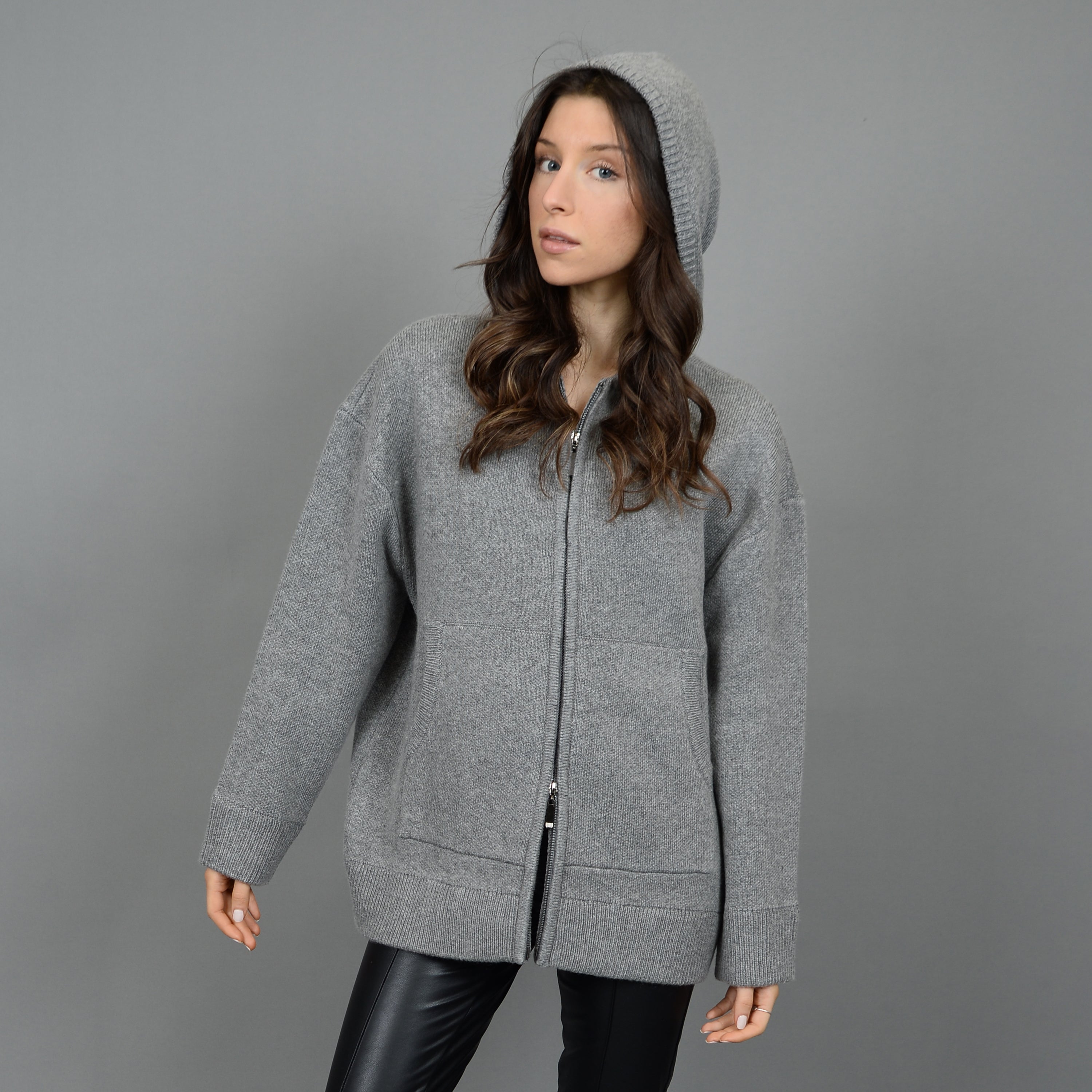 kestrel hooded cardigan