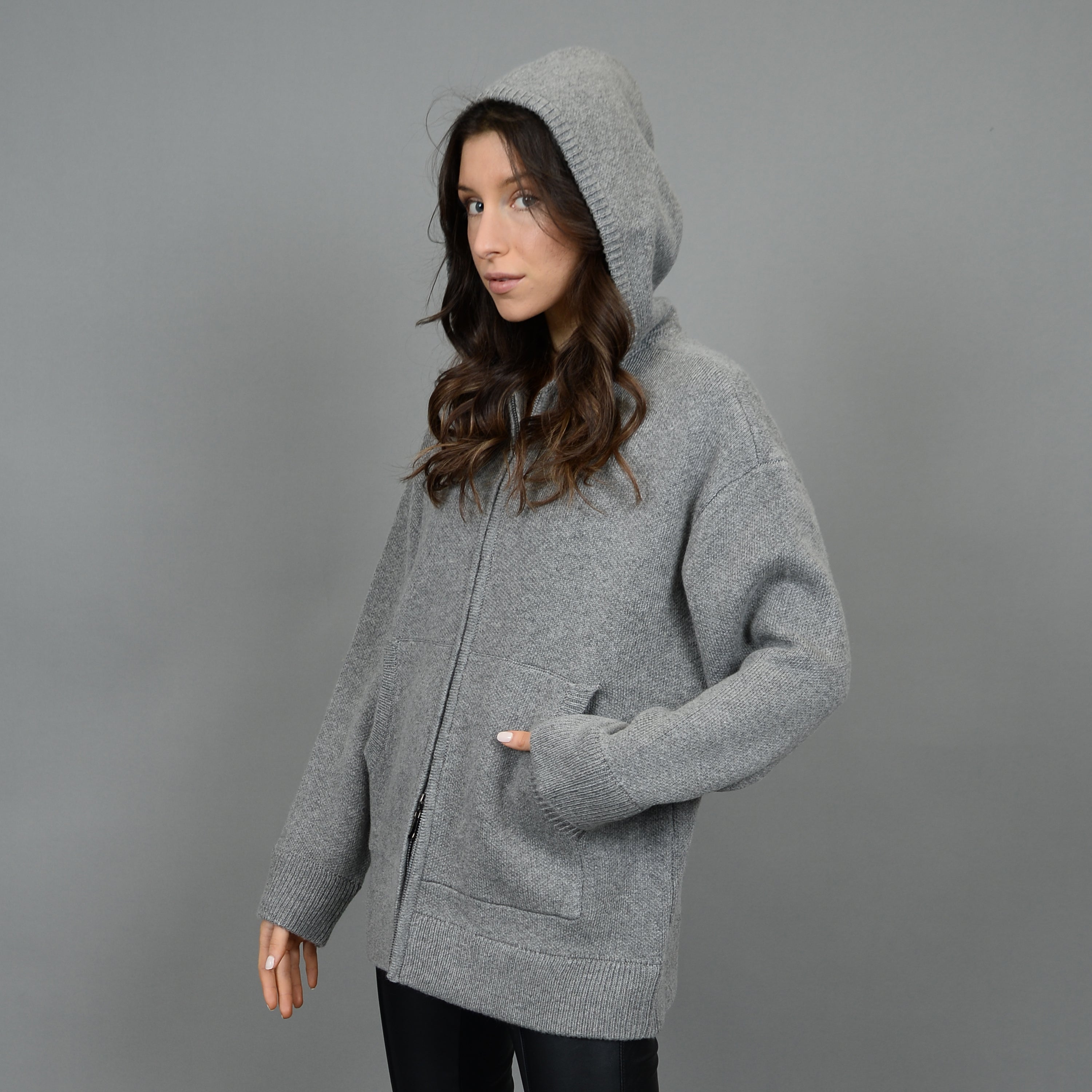 kestrel hooded cardigan