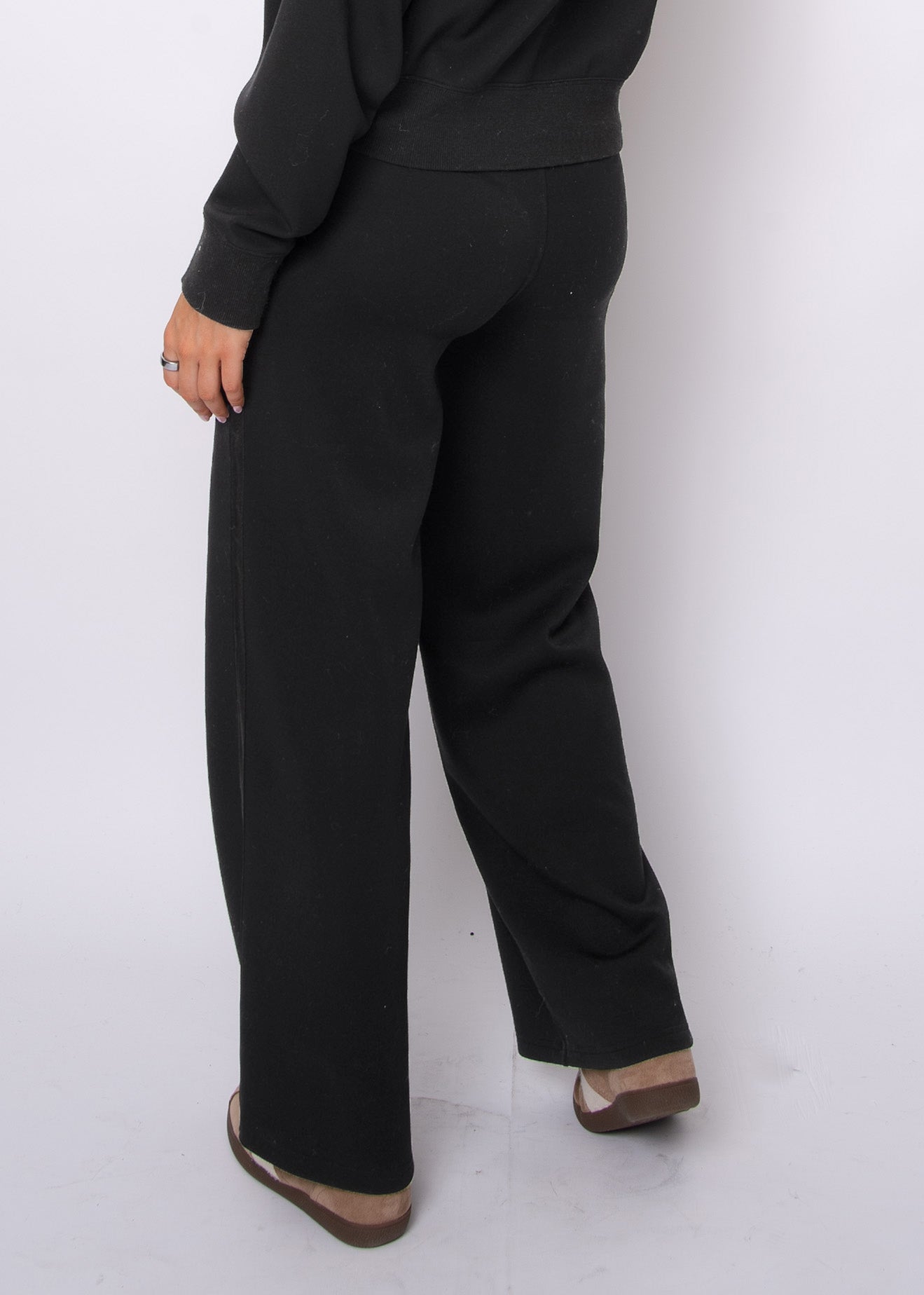 erika satin trim sweatpants