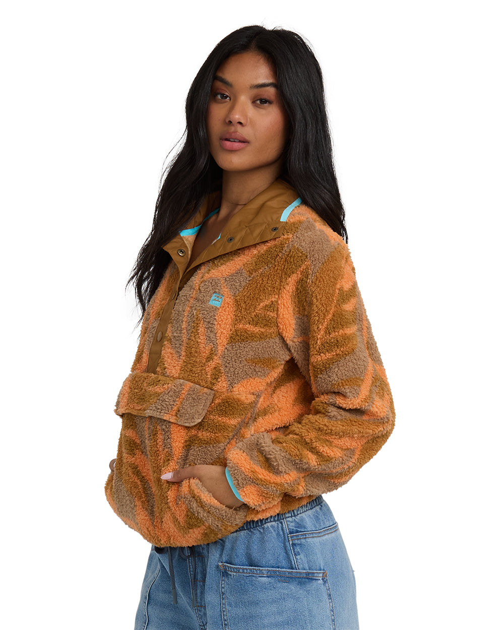 switchback fleece pullover