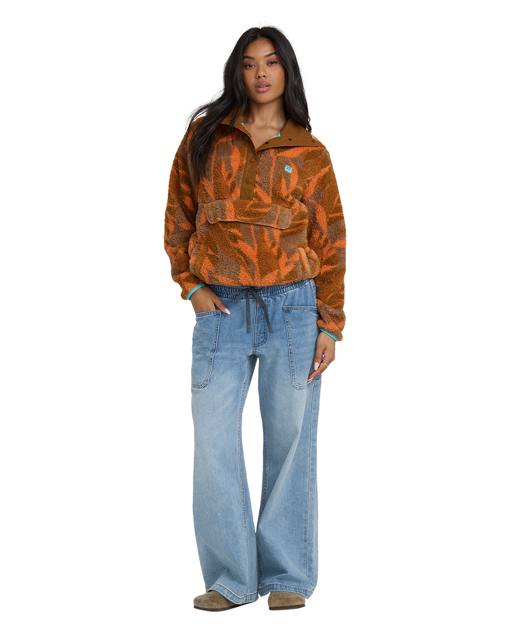 switchback fleece pullover