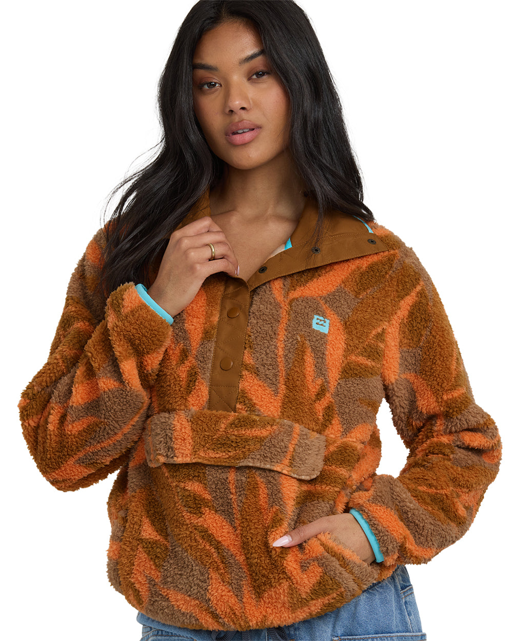 switchback fleece pullover