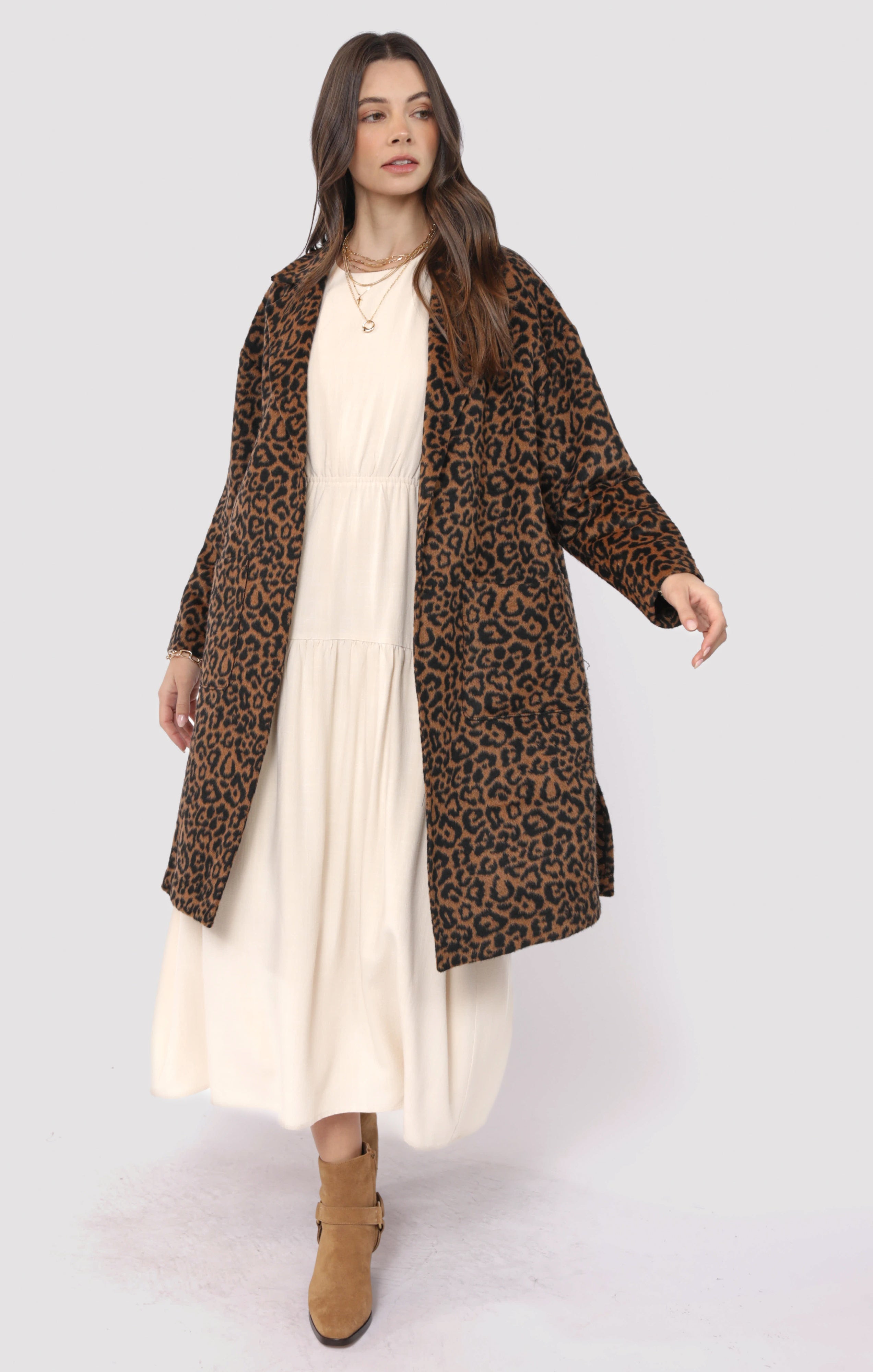 animal instinct leopard coat