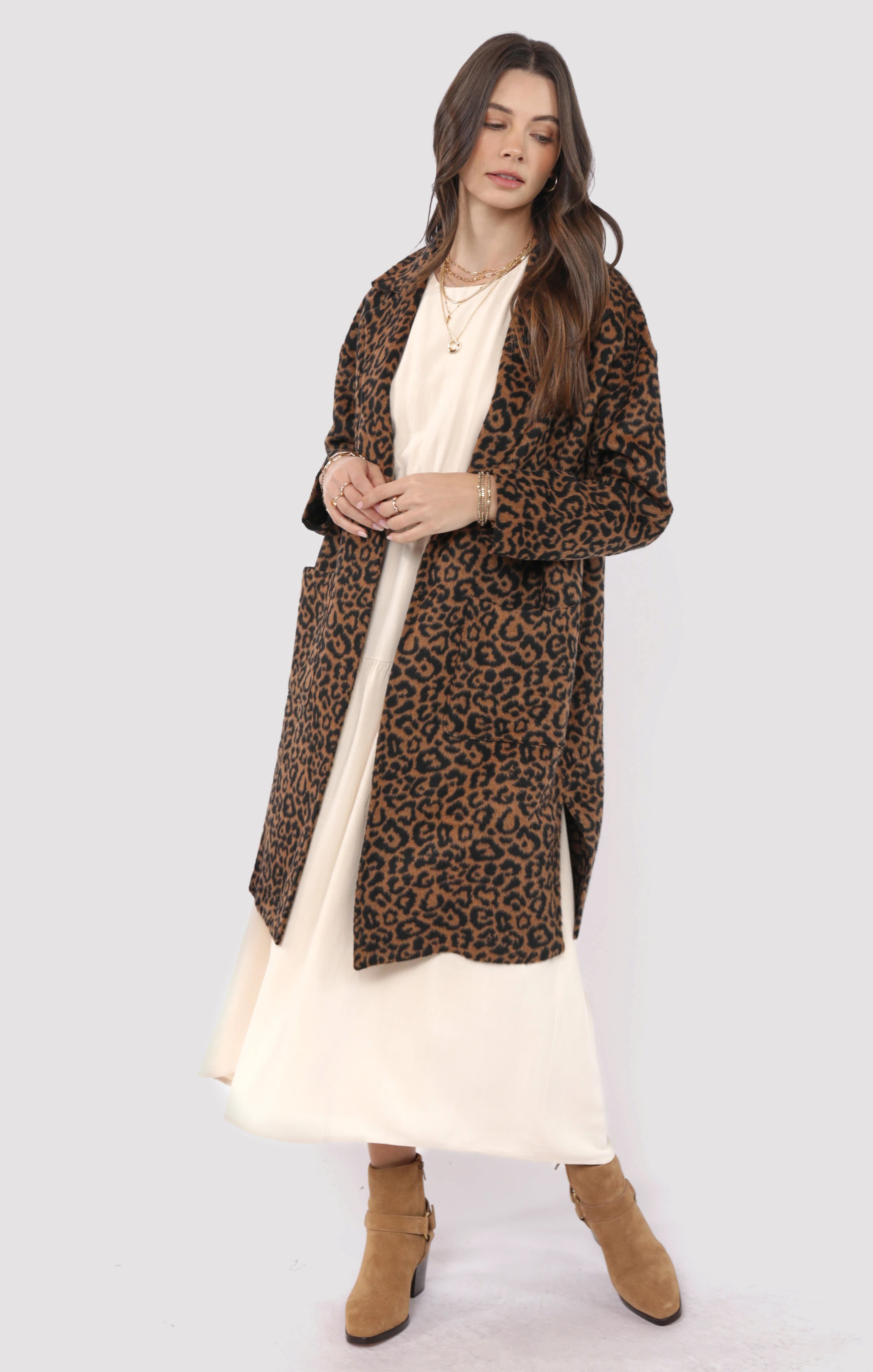animal instinct leopard coat