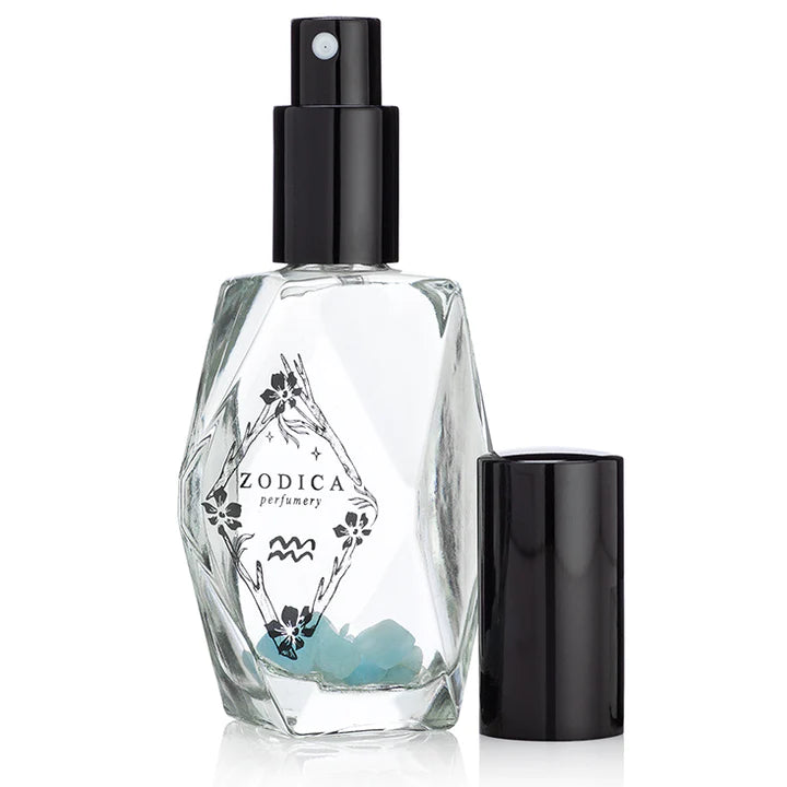 crystal infused zodiac perfume