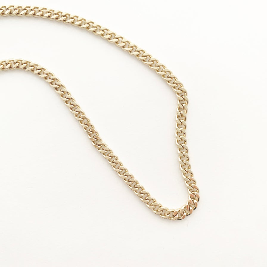 fiona thick chain necklace
