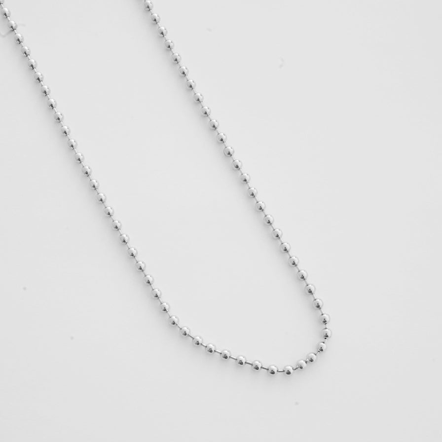 mercury ball chain necklace